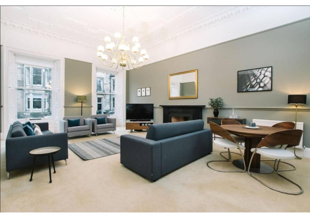 Joivy Palmerston Place Residence - Luxury City Centre Apt With Private Parking EDI Exterior photo